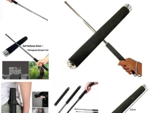 Metal Extendable Self-Defense Stick